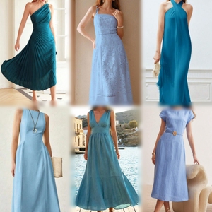 Lote Mixto de Vestidos Largos Casuales para Mujer, Ropa Usada al por Mayor, Surtido Aleatorio de Estilos y Colores - Product Image 2