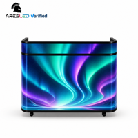 Panneau LED mural couleur pleine P2.5 P1.86 pour cabine de DJ, écran LED d'arrière-plan pour bar de nuit, festival de musique électronique, bar de nuit