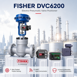 Controlador Digital Inteligente FIELDVUE DVC6200 HART 4-20mA IP66 - Product Image 1