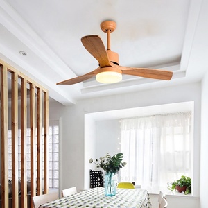 Modern Design Silent <strong>Wall</strong> <strong>Remote</strong> <strong>Control</strong> 3 <strong>Fan</strong> Speed Wooden <strong>Ceiling</strong> <strong>Fan</strong> with Light 220v - Product Image 5