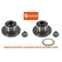Rodamiento de cubo de rueda de calidad apto para VW GOLF VKBA3656 1K0598611 8V0598611 8V0598611A conjunto de cubo 1K0598611B 1K0501611G