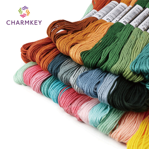 Filo da <span class=keywords><strong>ricamo</strong></span> in cotone di 447 colori, Set completo <span class=keywords><strong>per</strong></span> progetti fai da te a punto croce, cucito a mano e artigianato - Product Image 2