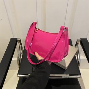Bolso de Hombro Coreano de Alta Calidad, Nuevo, Color Sólido, Bolso Pequeño para Llevar al Hombro - Product Image 4