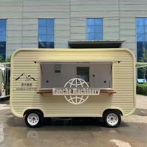 Remorque de nourriture de restaurant mobile remorque de camion de nourriture de crème glacée de café bonbons remorque de nourriture moderne entièrement équipée - Product Image 1