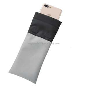 <span class=keywords><strong>Anti</strong></span>-Hacking RFID Signal Blocking Faraday Bag Shield Pouch Wallet for Cell Phone Car Key FOB - Product Image 1