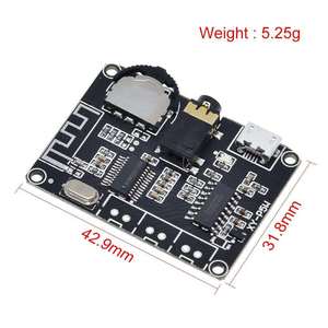 XY-P5W 5W+5W PAM8406 BT 5.0 DC3.7-5V stereo audio power amplifier module - Product Image 5