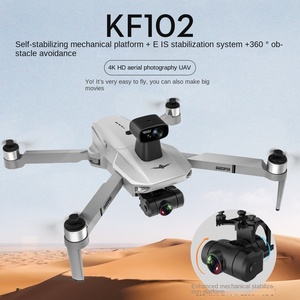 Drone Kf 102 Gps 8k Double Caméra Hd 2 axes Cardan Moteur Brushless Photographie aérienne 1200m Rc Quadcopter pliable Mini Dron <span class=keywords><strong>Kf102</strong></span> - Product Image 3