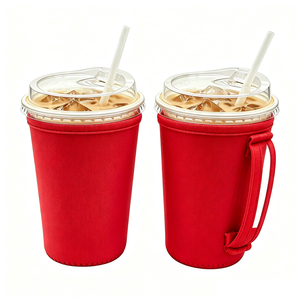 Funda y Portavasos de Neopreno Aislante Ligero Personalizado de Fábrica con Logotipo Personalizado para Latas de Café Frías - Product Image 4