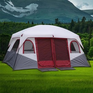 Camping <b>Tent</b> 5-10 Person <b>Large</b> Family Outdoor Rainproof Sunproof Portable With Mesh Doors And Windows For Camping - Product Image 2