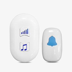Innovador <span class=keywords><strong>timbre</strong></span> inalámbrico <span class=keywords><strong>de</strong></span> China, botón operado por batería con <span class=keywords><strong>sonido</strong></span> personalizado, receptor <span class=keywords><strong>de</strong></span> enchufe <span class=keywords><strong>de</strong></span> EE. UU. UE Reino Unido, timbres <span class=keywords><strong>de</strong></span> puerta <span class=keywords><strong>de</strong></span> seguridad para el hogar - Product Image 2