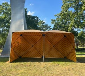 Vente en gros d'usine <span class=keywords><strong>Tente</strong></span> pare-vent arabe Hubble Pop-up avec <span class=keywords><strong>toit</strong></span> zippé pour le camping en plein air - Product Image 5