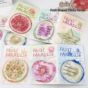New Fruit Bowl Sticky <b>Notes</b> Ins Style Adhesive Creative Simulation DIY Decorative Memo Pads For Journal Message - Product Image 4