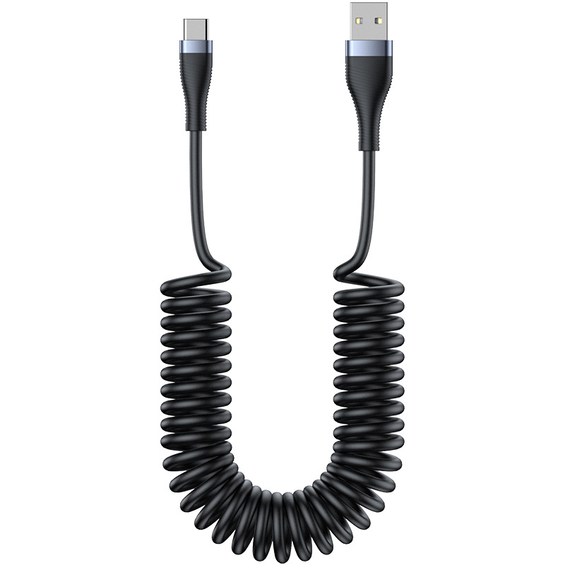 Support de fil à ressort carplay-noir