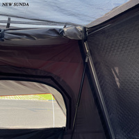 Auvent supérieur rigide d'ABS imperméable avec une tente de toit de camping pour Range Rover
