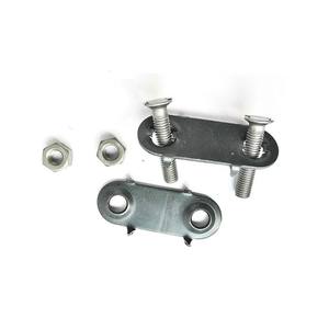 Clip per cintura in acciaio inossidabile resistente 1.5 \ "2 \" 2.5 \ "3 \" bullone a piastra solida per nastro trasportatore nuova condizione acciaio al carbonio ferro - Product Image 4