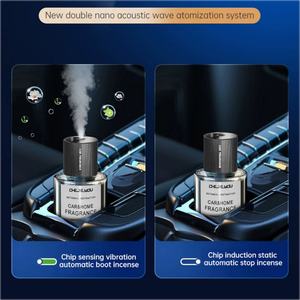Diffuseur d'aromathérapie pour voiture sans eau, électrique, rechargeable, intelligent, purificateur d'air à huile pure, parfum de bureau extérieur - Product Image 3