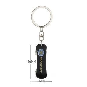Llavero de Metal con Diseño Creativo de Scooter Daisy, Estilo Hip-Hop, Colgante para Coche, Regalo Personalizado para Fiestas - Product Image 5