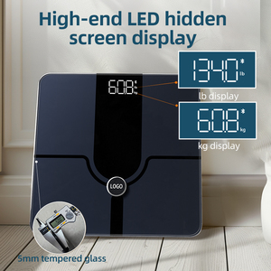 Único OEM/ODM Bateria LED High Precision Balança Corporal para Digital Banheiro BMI Calorie Analyzer Design portátil - Product Image 2