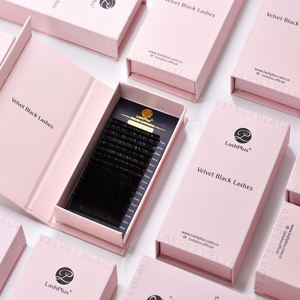 Pestañas Postizas LashPlus Coreanas de Alta Calidad, Fibra PBT, Perfectas para las Pestañas Inferiores, Curvatura J, 4mm 5mm 6mm 7mm, Bandeja de Pestañas Inferiores - Product Image 2