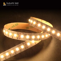Bande lumineuse LED souple 5050 96 LED Cuivre IP20 3000K Blanc chaud Bridgelux DC 12V Basse Tension Flexible