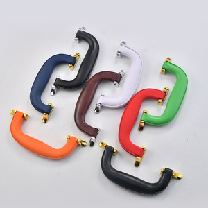 มือจับหนังสำหรับกระเป๋าสเตนเลสหลายสีพกพาง่าย - Product Image 3