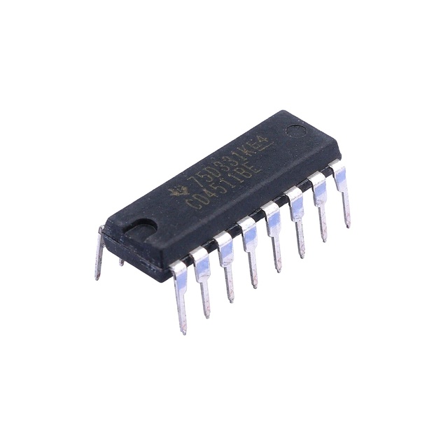 CD4511BE Digital Tube Driver CD4511B CMOS BCD to 7-segment LED Latch Decoding Driver Chip IC