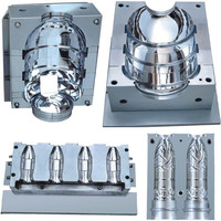 Moules de soufflage d'extrusion personnalisés de haute précision pour l'eau shampooing lubrifiant huile détergent à lessive bouteilles moulage par injection