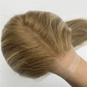 <span class=keywords><strong>Pelucas</strong></span> para pacientes con cáncer Cabello humano crudo sin procesar <span class=keywords><strong>Pelucas</strong></span> sin pegamento Siliconas de encaje completo <span class=keywords><strong>Pelucas</strong></span> de cabello <span class=keywords><strong>natural</strong></span> médico para la pérdida del cabello - Product Image 5