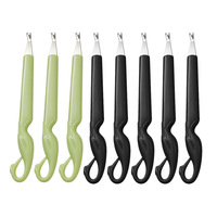 Pousse-cuticules en forme de U Swan Handle, éliminateur de peaux mortes, coupe-cuticules, vente en gros