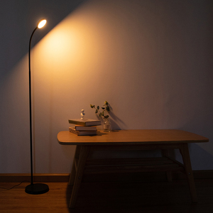 <span class=keywords><strong>Lampadaire</strong></span> Led nordique moderne télécommandé <span class=keywords><strong>avec</strong></span> col de cygne réglable pour le salon - Product Image 2