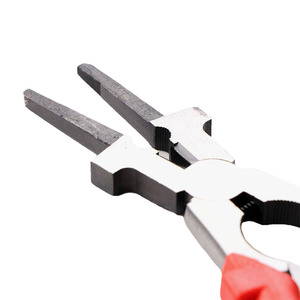 Welding Pliers 8 Inch Red Black Handle Electrostatic Coating For Welding Magnets - Product Image 3