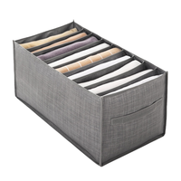 Boîte de rangement pliable multifonctionnelle pour vêtements, en tissu non tissé brillant, design minimaliste, grande capacité, sans couvercle