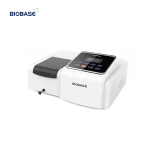 Espectrómetro de luz de laboratorio BIOBASE, fabricante chino, espectrofotómetro UV/Vis a la venta