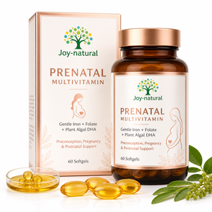 Suplemento Materno Personalizado de Vitaminas Prenatales en Cápsulas Blandas con Hierro Bisglicinato, Folato, Vitamina C, DHA de Algas para la Salud Sanguínea - Product Image 2