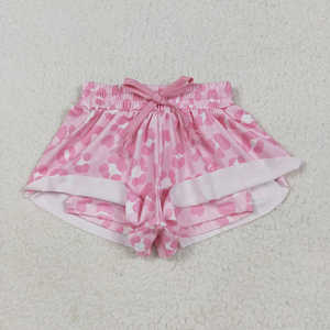 Bébé fille enfant en bas âge léopard fleur Baseball fraise frère été Shorts bas <span class=keywords><strong>RTS</strong></span> - Product Image 2