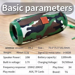 GAS-166 Ama <span class=keywords><strong>Top</strong></span> Sold TG117 Altavoz inalámbrico de tela portátil de alta calidad impermeable al aire libre BT USB Mini altavoz de graves - Product Image 6