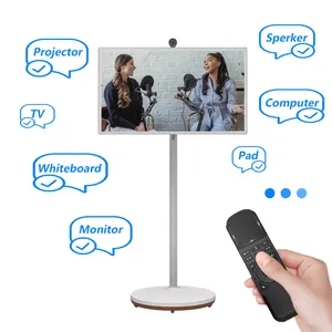Full Hd canlı akışı Stand By Me Tv 22 inç taşınabilir Android akıllı dokunmatik ekran Tv