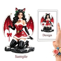 Figura de Acción Personalizada de Vinilo WEIMEI TOY, Diseño de 18 cm, Inyección de PVC, Figura de Anime Navideña, Edición Limitada