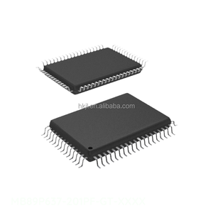 ชิ้นส่วน MB89P637-201PF-GT-XXXX อิเล็กทรอนิกส์64 BQFP แบบฝัง - Product Image 1