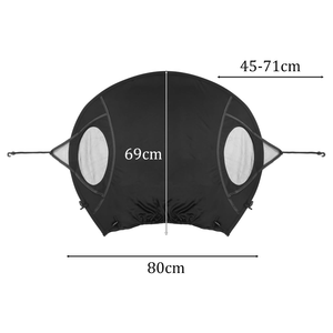 Housse universelle pour poussettes, imperméable, pare-soleil pour poussette de bébé, pare-vent pour poussette de tout-petit - Product Image 6