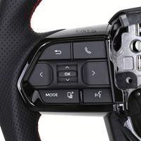 Volant sport en cuir pour Toyota Land Cruiser LC79 LC76 LC70 LC300 2008-2021, style GR Sport, noir