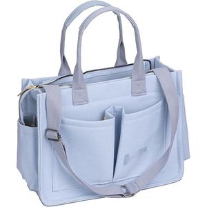 Bolso Tote Casual de Muestra Gratuita para Mujer, Bolsos de Mano Cruzados para Mujer, Bolso para Portátil y Libros para Trabajo, Viajes, Enfermeras, Universidad, Regalo - Product Image 5