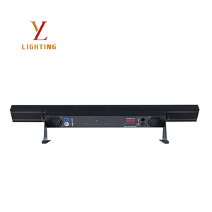 Lumière linéaire à <span class=keywords><strong>6</strong></span> LED à effet rétro COB Jaune doré RGB 3IN1 Stroboscope DMX512 RDM IP20 Éclairage de scène DJ - Product Image 5