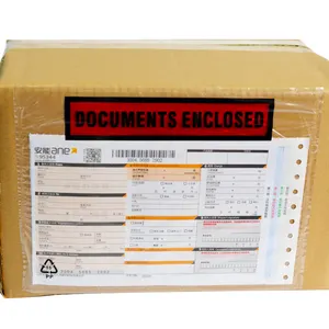 Daftar kemasan amplop pengiriman Label kantong tas surat faktur kantong pos untuk faktur pengiriman