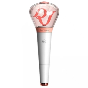 Bastone luminoso bagliore in velluto <span class=keywords><strong>rosso</strong></span> con pannello acrilico personalizzato ABS + per il tifo del concerto della corea K-pop - Product Image 1