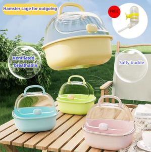 <span class=keywords><strong>Jaula</strong></span> para Hámsteres <span class=keywords><strong>de</strong></span> Acrílico Transparente, <span class=keywords><strong>Jaula</strong></span> Especial para Hámsteres con Opción <span class=keywords><strong>de</strong></span> Salida, <span class=keywords><strong>Jaula</strong></span> para Hámsteres Golden Thread Bear - Product Image 1