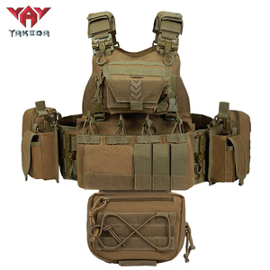 Yakeda 1000D Gilet Tattico Pesante, Colete Tático, Plate Carrier Molle, Gilet Tattici per Difesa Personale, Equipaggiamento Tattico - Product Image 3