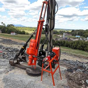 Fabrikpreis Tragbare Drehbohranlage Kleine Down-the-Hole-Maschine für Gesteins- und Wasserbrunnenbohrungen mit Pumpen-Kernkomponenten - Product Image 2