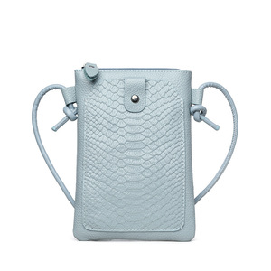Bolso Bandolera Mini para Teléfono, de Cuero Genuino, Vertical, Pequeño, para Mujer, Venta al Por Mayor de Fábrica - Product Image 6