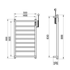 Haute qualité fabricant <span class=keywords><strong>pas</strong></span> <span class=keywords><strong>cher</strong></span> porte-serviettes chauffant Sharndy support en métal <span class=keywords><strong>salle</strong></span> <span class=keywords><strong>de</strong></span> <span class=keywords><strong>bain</strong></span> chauffe-serviettes porte-serviettes - Product Image 4